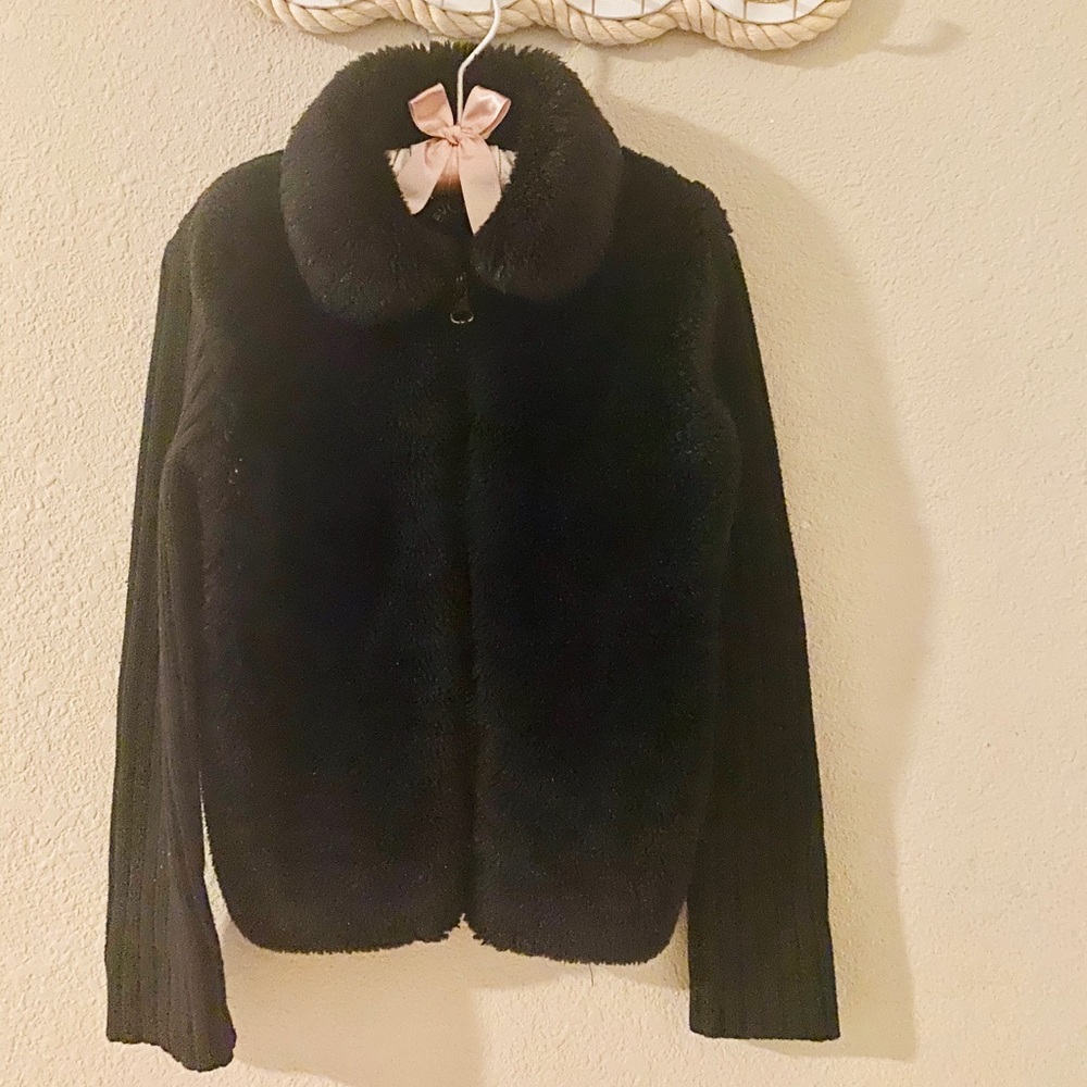 Black coat